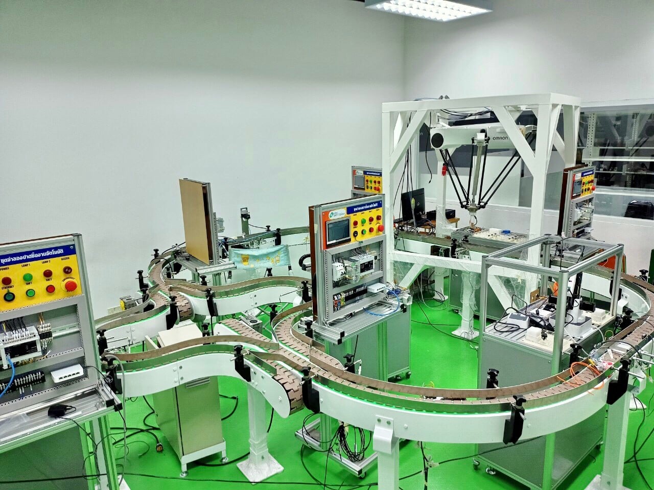 ห้องปฎิบัติการอุตสาหกรรมเสมือนจริง ระบบ Automation Industry 4.0