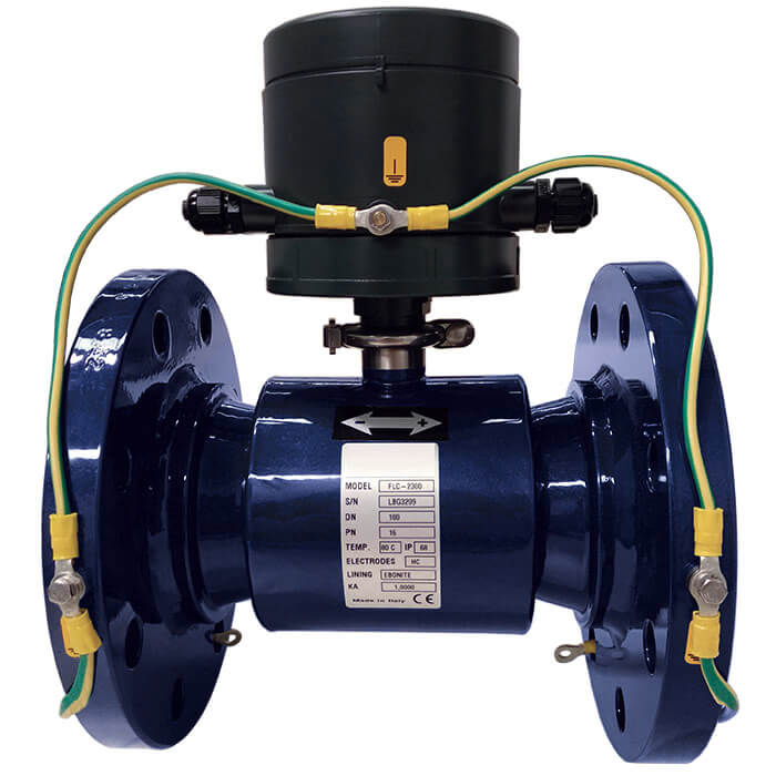 Magnetic-inductive flow meter