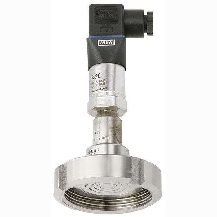 Model DSS18T High-quality pressure sensor with mounted diaphragm seal