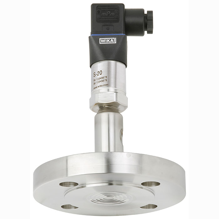 Model DSS27T High-quality pressure sensor with mounted diaphragm seal