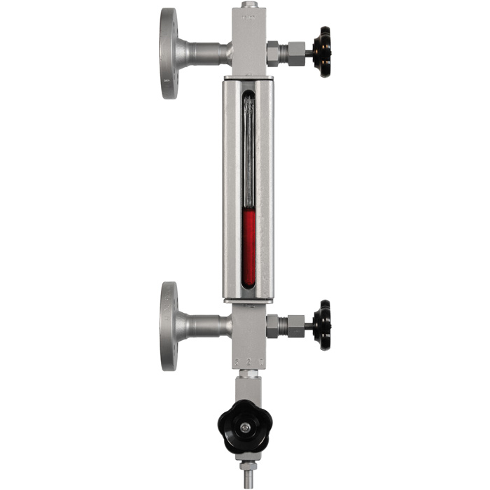 Glass level gauge For direct indication of levels