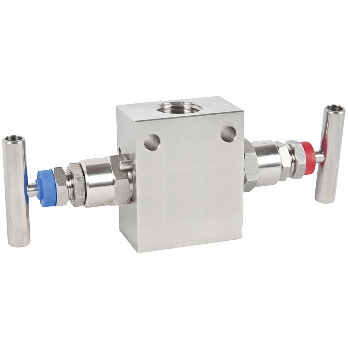Model IV2 Block-and-bleed valve